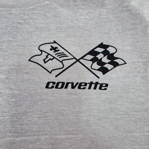 GM Official Corvette 73 Graphic T-Shirt Mens Size M Car Racing‎